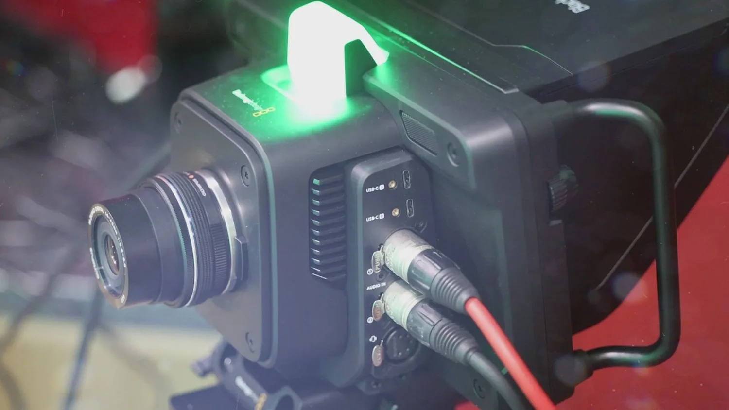 Professional camera used in PREM film production